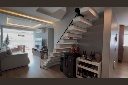 Sala de apartamento para alugar com 3 quartos, 154m² em Barra da Tijuca, Rio de Janeiro