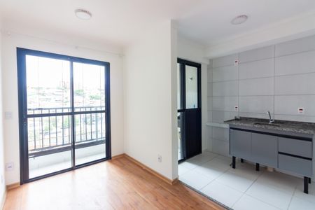 Sala  de apartamento à venda com 1 quarto, 32m² em Vila Yolanda, Osasco