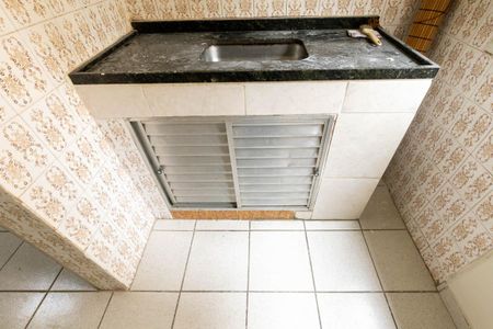 Cozinha de kitnet/studio para alugar com 1 quarto, 28m² em Santa Cecilia, São Paulo