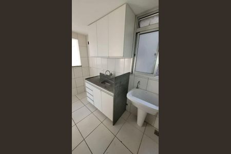 Área de serviço de apartamento para alugar com 2 quartos, 60m² em Candelária, Belo Horizonte