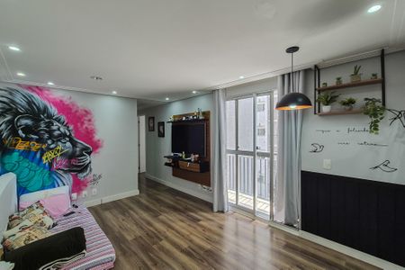 sala de apartamento à venda com 2 quartos, 54m² em Jardim Calux, São Bernardo do Campo