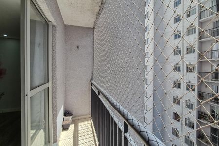 Varanda da Sala de apartamento à venda com 2 quartos, 54m² em Jardim Calux, São Bernardo do Campo