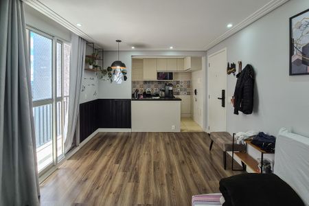 sala de apartamento à venda com 2 quartos, 54m² em Jardim Calux, São Bernardo do Campo