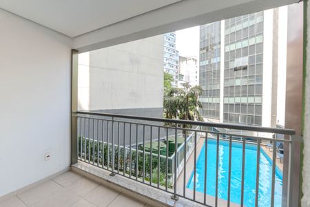 Sacada de apartamento para alugar com 1 quarto, 28m² em Bela Vista, São Paulo