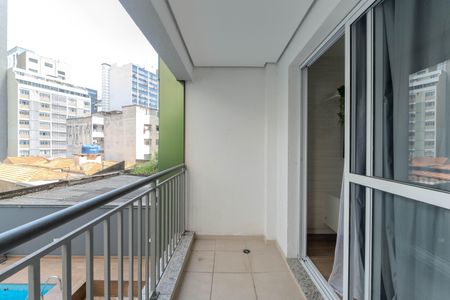 Sacada de apartamento para alugar com 1 quarto, 28m² em Bela Vista, São Paulo