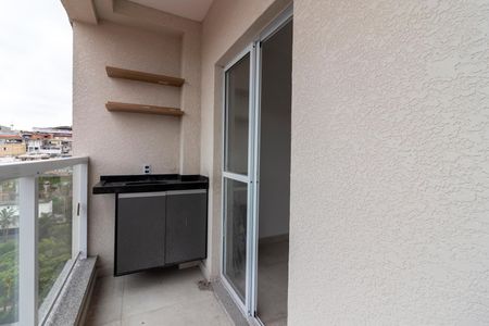 Varanda da Sala de apartamento para alugar com 2 quartos, 47m² em Santana, São Paulo