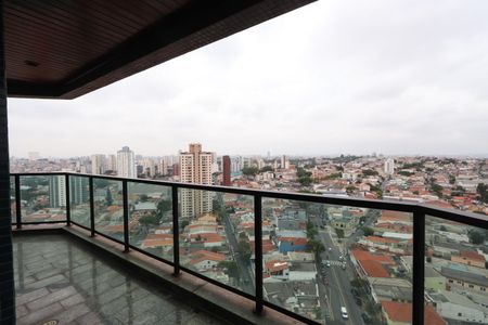 Varanda da Sala de apartamento à venda com 4 quartos, 440m² em Vila Prudente, São Paulo