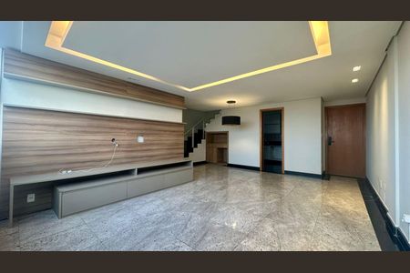 Sala  de apartamento à venda com 4 quartos, 210m² em Buritis, Belo Horizonte