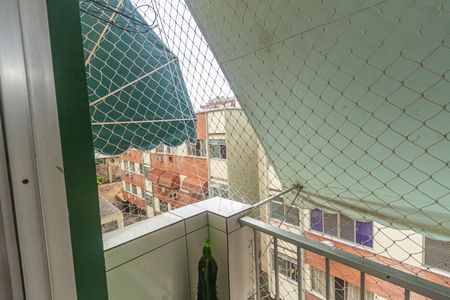 Varanda da Sala de apartamento para alugar com 2 quartos, 63m² em Campinho, Rio de Janeiro