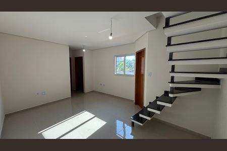 Sala - Sala de Jantar de apartamento à venda com 3 quartos, 90m² em Vila Mazzei, Santo André