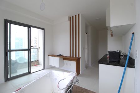 Sala/Cozinha de apartamento para alugar com 1 quarto, 36m² em Indianópolis, São Paulo