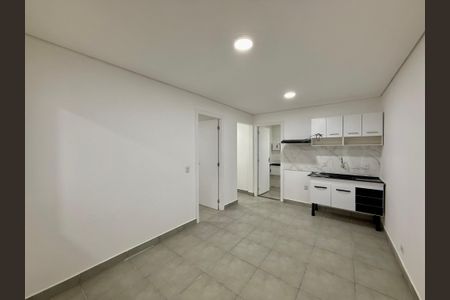 Sala de apartamento para alugar com 1 quarto, 27m² em Brooklin, São Paulo