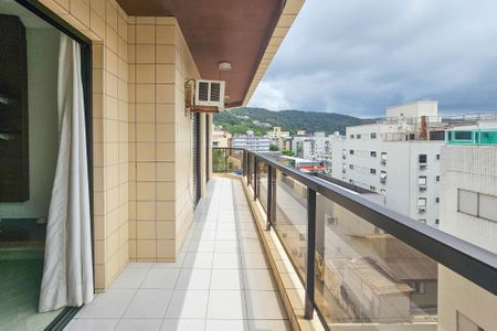 Varanda de apartamento para alugar com 2 quartos, 80m² em Jardim Tres Marias, Guarujá