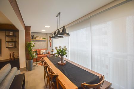 Varanda gourmet de apartamento à venda com 3 quartos, 127m² em Jardim Chácara Inglesa, São Bernardo do Campo