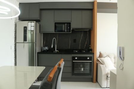 Cozinha de apartamento para alugar com 2 quartos, 41m² em Água Branca, São Paulo