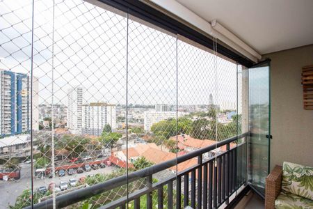 Varanda da Sala de apartamento à venda com 3 quartos, 130m² em Jardim Elisa, Diadema