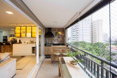 Varanda da Sala de apartamento à venda com 3 quartos, 130m² em Jardim Elisa, Diadema