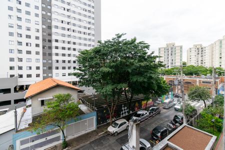Vista da Sala  de apartamento à venda com 2 quartos, 40m² em Vila Mira, São Paulo