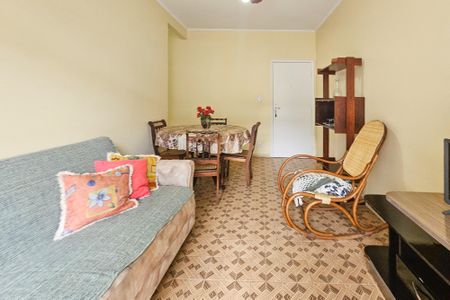 Sala de apartamento para alugar com 2 quartos, 90m² em Vila Luis Antonio, Guarujá