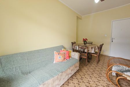 Sala de apartamento para alugar com 2 quartos, 90m² em Vila Luis Antonio, Guarujá