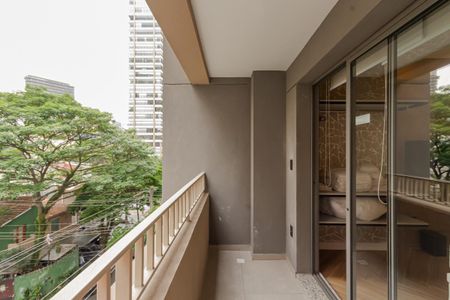 Sacada de kitnet/studio para alugar com 1 quarto, 31m² em Vila Nova Conceição, São Paulo
