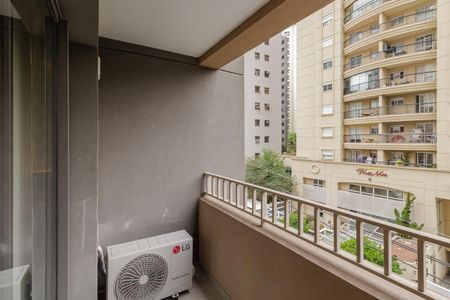 Sacada de kitnet/studio para alugar com 1 quarto, 31m² em Vila Nova Conceição, São Paulo