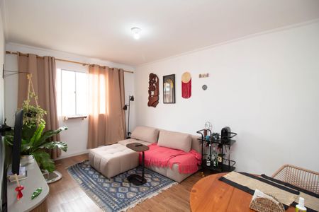 Sala de apartamento à venda com 1 quarto, 49m² em Jardim Cocaia, Guarulhos