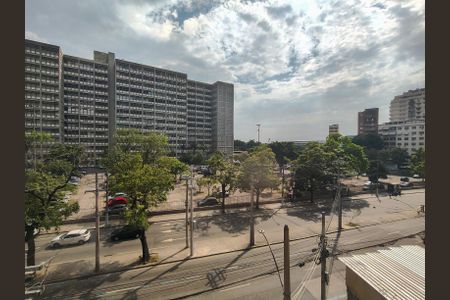 Vista da Sala de apartamento à venda com 1 quarto, 45m² em Vila Isabel, Rio de Janeiro