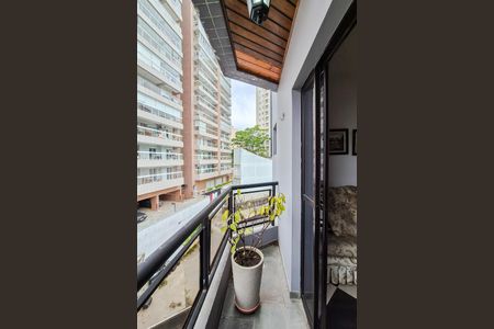 Varanda da Sala de apartamento à venda com 1 quarto, 57m² em Centro, São Bernardo do Campo