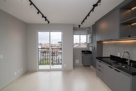 Sala de apartamento para alugar com 2 quartos, 41m² em Jardim Rosolem, Hortolândia