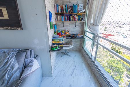 varanda de apartamento para alugar com 2 quartos, 110m² em Castelo, Belo Horizonte