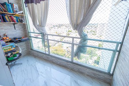 Varanda da Sala de apartamento para alugar com 2 quartos, 110m² em Castelo, Belo Horizonte