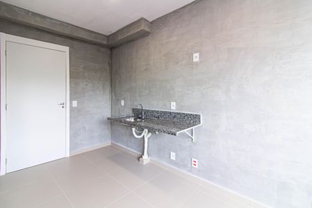 Cozinha de kitnet/studio à venda com 1 quarto, 25m² em Barra Funda, São Paulo