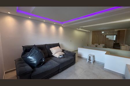 Sala - Sala de jantar  de casa para alugar com 3 quartos, 133m² em Parque Novo Oratório, Santo André