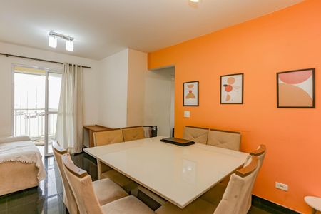 Sala de apartamento à venda com 3 quartos, 69m² em Vila Caraguata, São Paulo