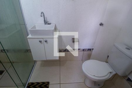 Banheiro de kitnet/studio para alugar com 1 quarto, 35m² em Jardim do Sol , São Paulo