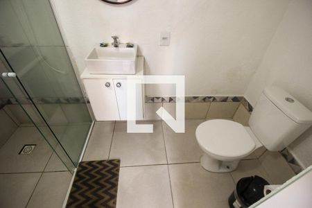 Banheiro de kitnet/studio para alugar com 1 quarto, 35m² em Jardim do Sol , São Paulo