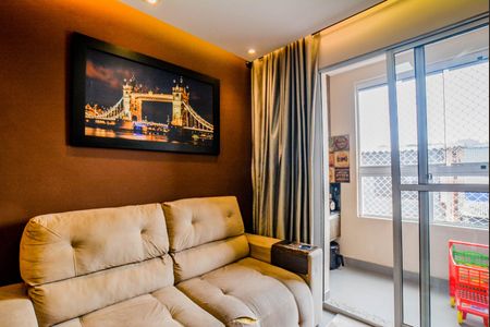 Sala de apartamento à venda com 2 quartos, 54m² em Utinga, Santo André