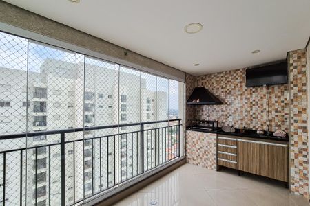 Varanda da Sala de apartamento à venda com 3 quartos, 81m² em Independência, São Bernardo do Campo