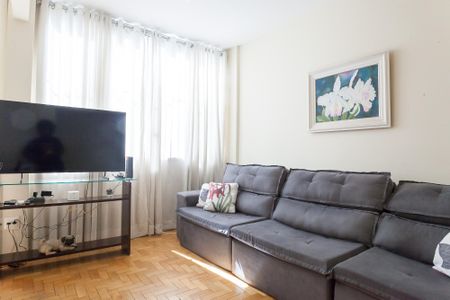 Sala de TV de apartamento à venda com 3 quartos, 118m² em Sion, Belo Horizonte
