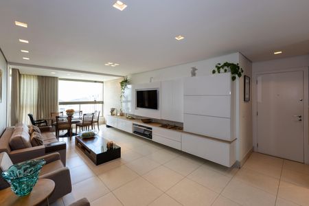 Sala de apartamento para alugar com 2 quartos, 83m² em Vila Castela, Nova Lima