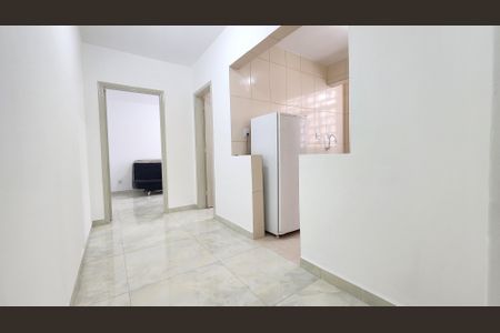 Sala de apartamento para alugar com 1 quarto, 40m² em Centro, Santos