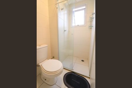 Banheiro de kitnet/studio para alugar com 1 quarto, 25m² em Jardim Mirante, São Paulo