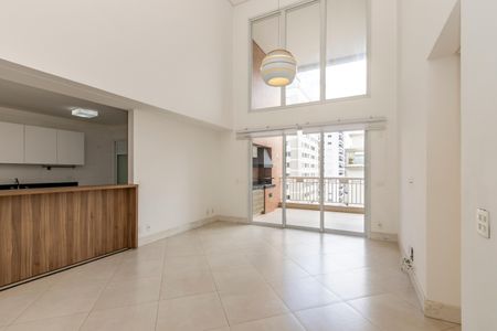 Sala de apartamento para alugar com 3 quartos, 134m² em Vila Cordeiro, São Paulo