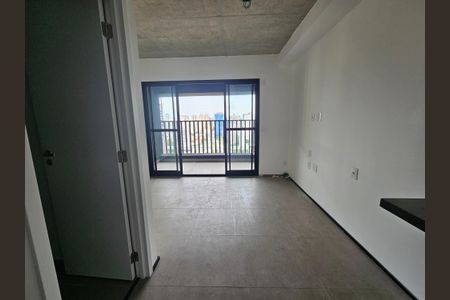 Sala de kitnet/studio à venda com 1 quarto, 40m² em Brooklin, São Paulo