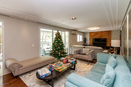 Sala de apartamento à venda com 3 quartos, 186m² em Chácara Santo Antônio (zona Sul), São Paulo