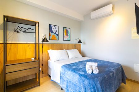 Quarto de apartamento à venda com 1 quarto, 34m² em Santo Amaro, São Paulo