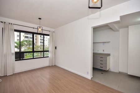 Sala de apartamento para alugar com 1 quarto, 46m² em Morumbi, São Paulo