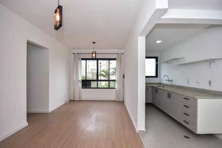 Sala de apartamento para alugar com 1 quarto, 46m² em Morumbi, São Paulo