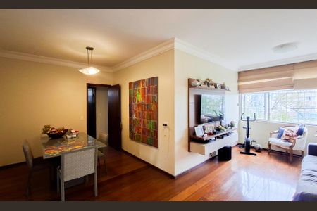 Sala de apartamento à venda com 3 quartos, 110m² em Serra, Belo Horizonte